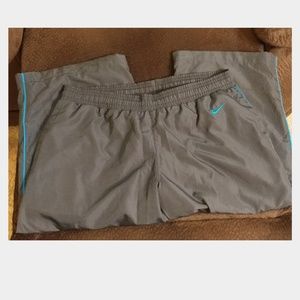 Nike gray long shorts